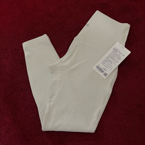 NWT RARE Lululemon Align High-Rise Pants 25” in Bone size 8 - Picture 9 of 10